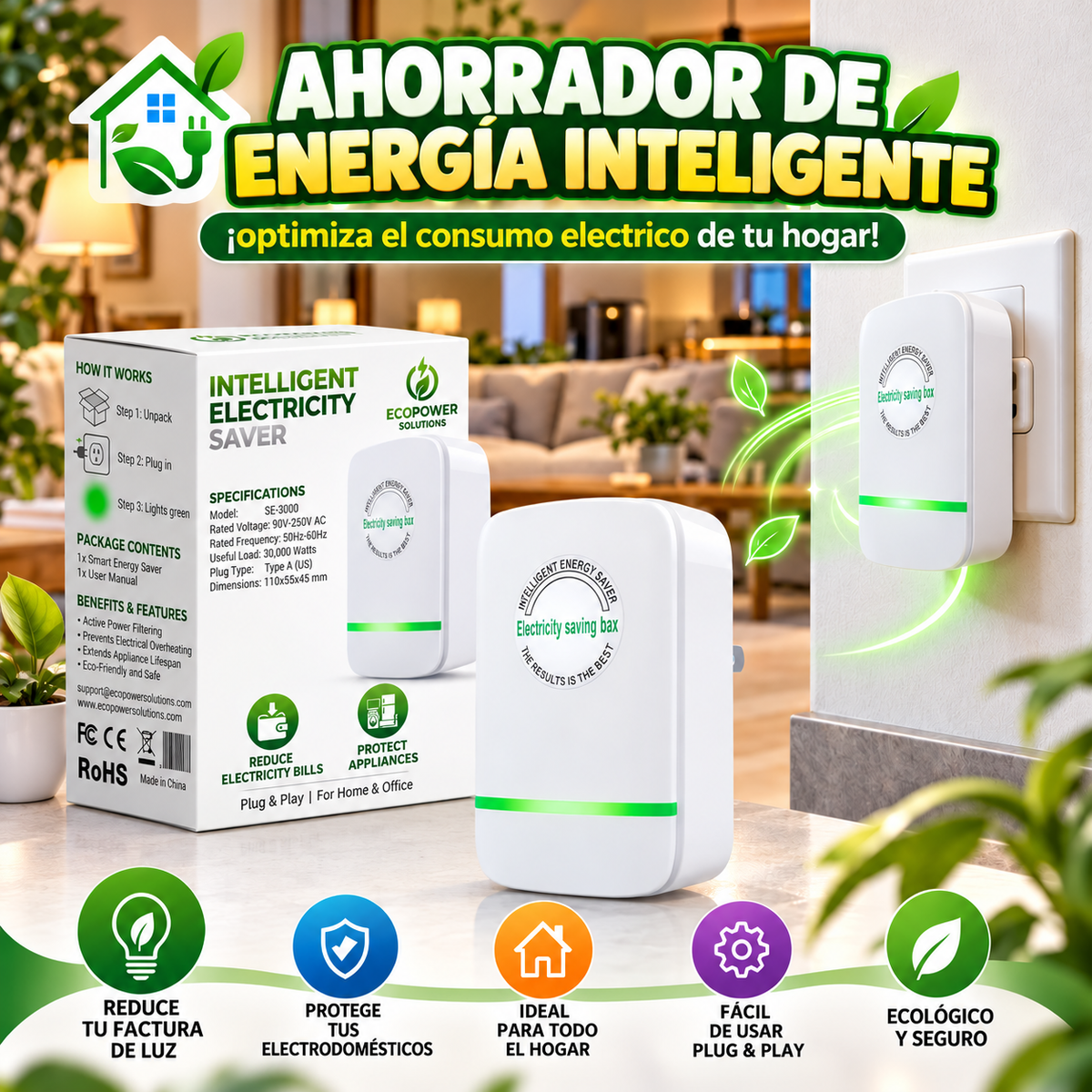 Ahorrador de Energía Inteligente