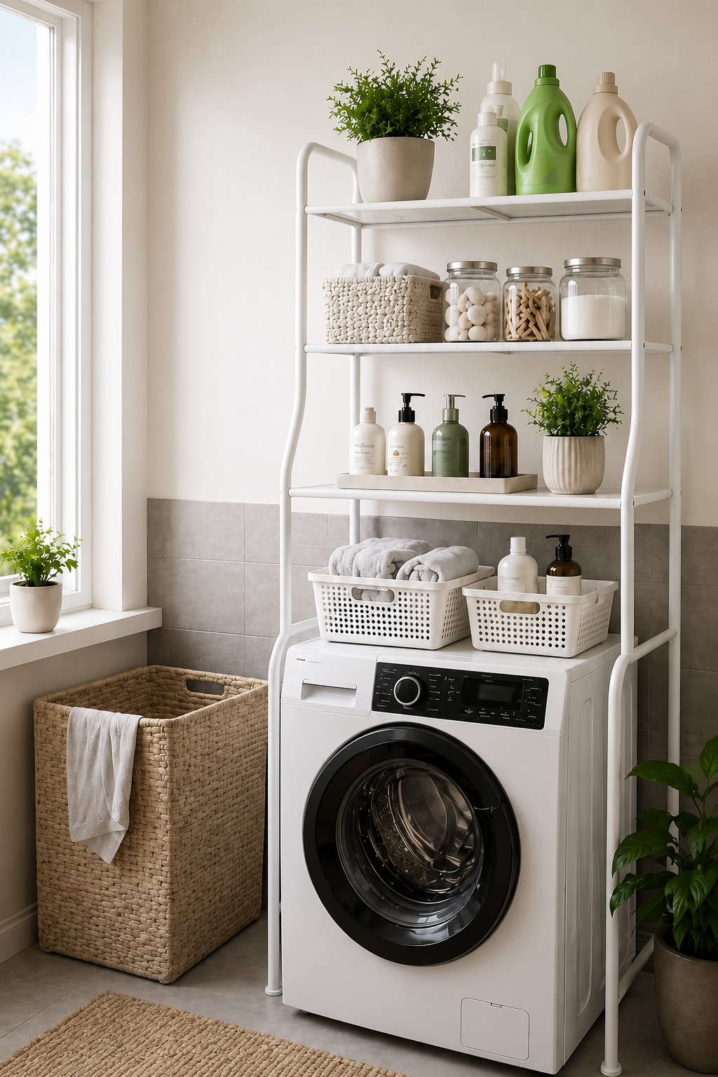Estante de almacenamiento para baño