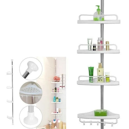 Esquinero organizador de baño Premium™