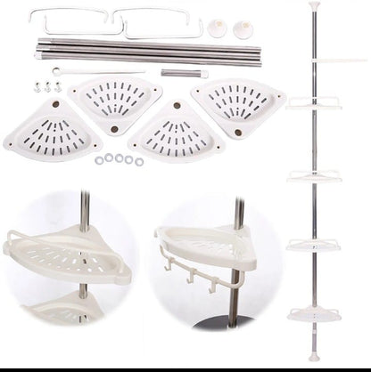 Esquinero organizador de baño Premium™