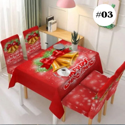 Juego de Comedor Navideño  4 Puestos
