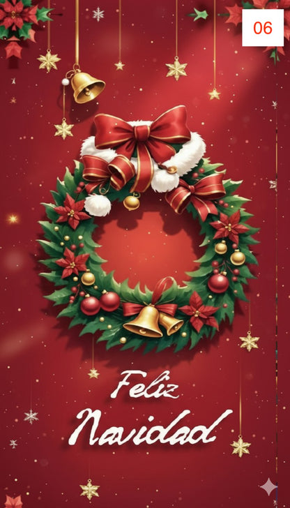 Forro Navideño para Puerta