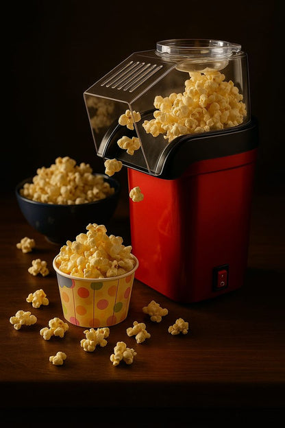Maquina Popcorn ¡listo en 3 minutos sin aceite ni complicaciones!