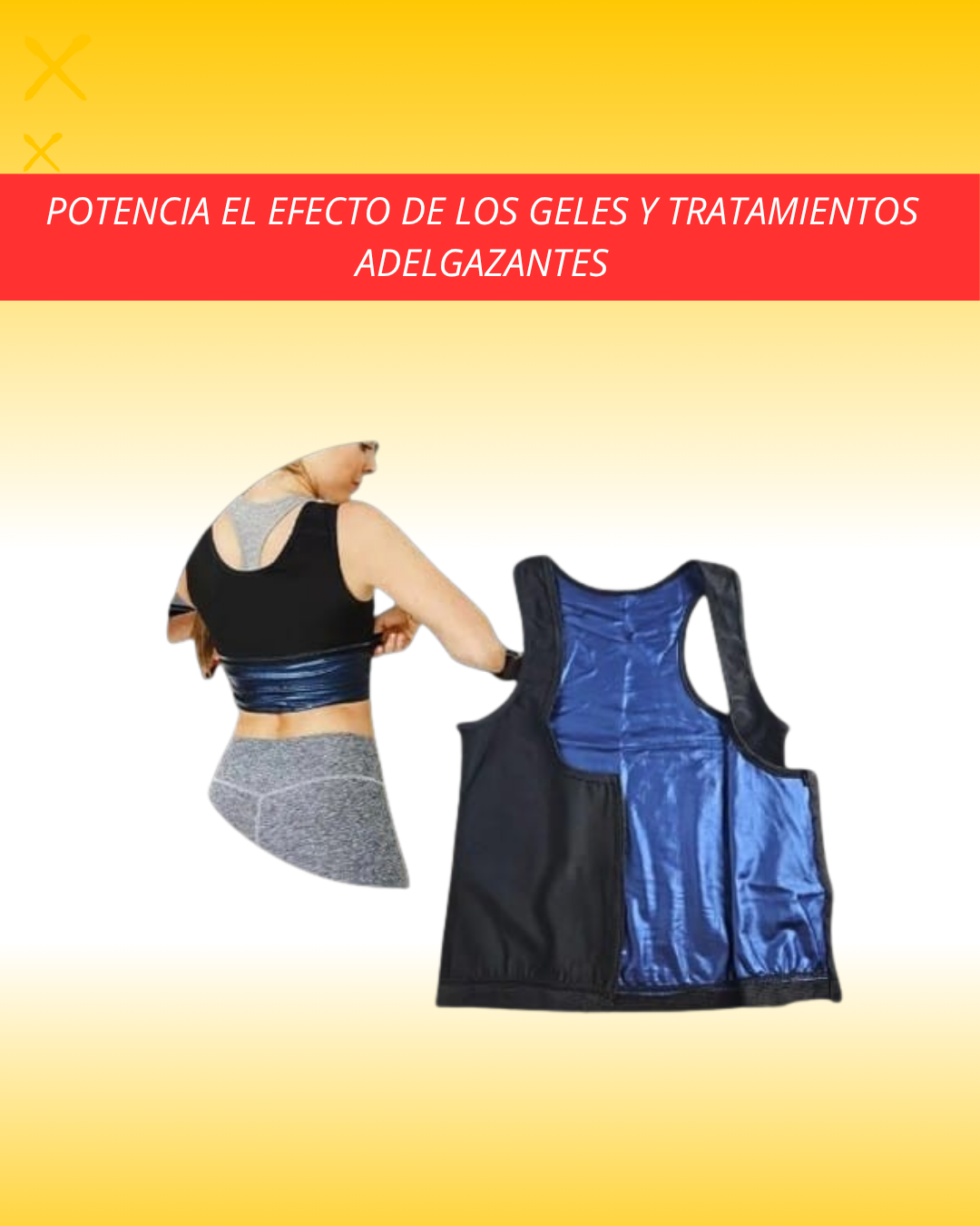 Faja Sauna para Hombre y Mujer.